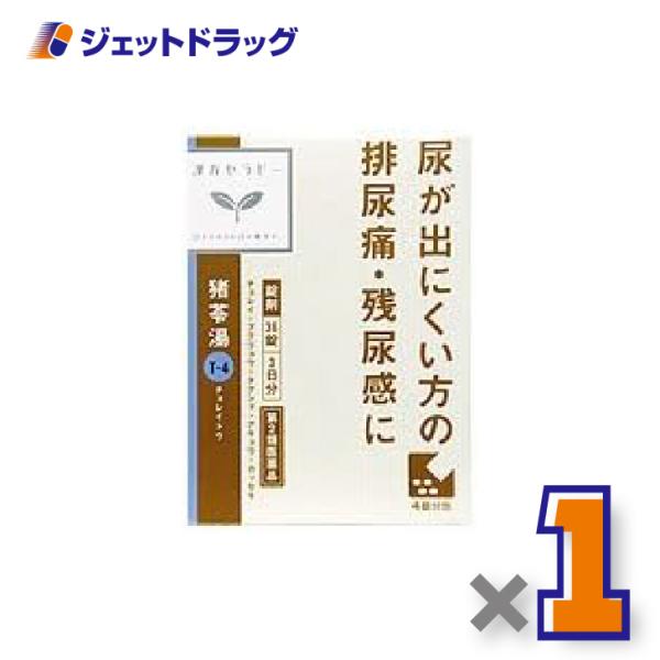 【第2類医薬品】「クラシエ」漢方猪苓湯エキス錠 36錠 ×1個〔漢方・ちょれいとう〕