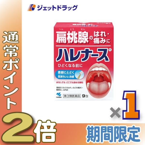 【第3類医薬品】ハレナース 9包 (024324)
