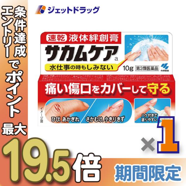 他サイト： ≪超Pay祭P5%≫【第3類医薬品】サカムケアa 10g ×1個〔ひび・さかむけ〕の商品画像