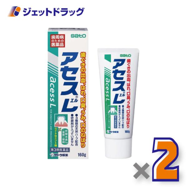 【第3類医薬品】アセスL 160g ×2個