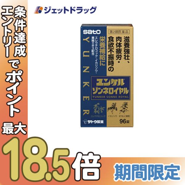 【第2類医薬品】ユンケルゾンネロイヤル 96錠 (032177)