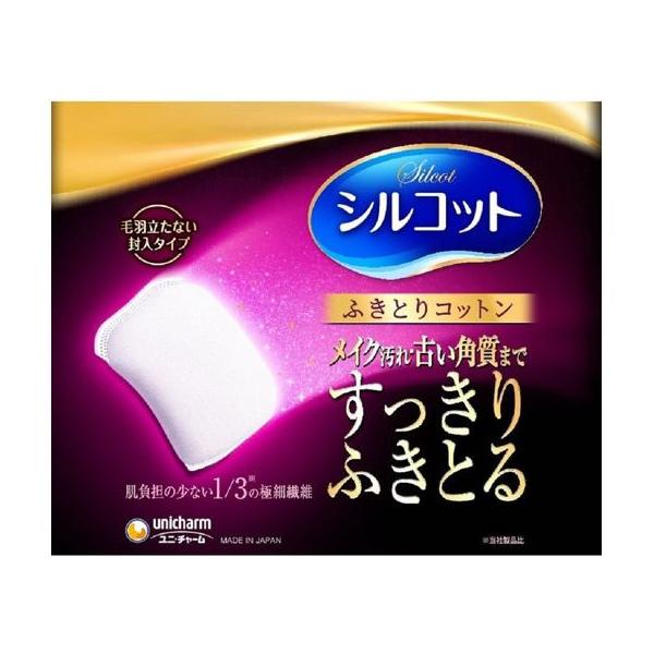 【仕様】従来の１／３の極細繊維でミクロ汚れもからめとる。よりなめらかな表面素材で肌への密着性がＵＰ！●入数：３２枚●毛羽立たない封入タイプ●シルキー仕立て　[生産国：日本　商品区分：化粧品　メーカー：ユニチャーム株式会社　広告文責：フォーレ...