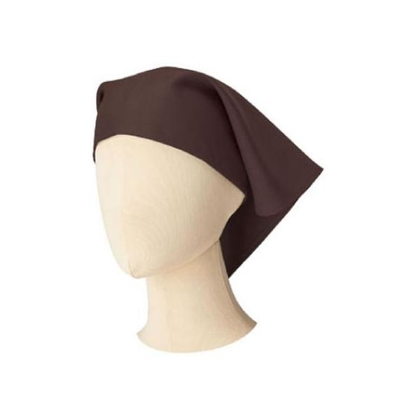 【商品説明】ワンタッチゴム付きで簡単に着脱できるお手軽三角巾。退色防止加工付き。【仕様】●素材：ツイル（ポリエステル１００％）●静電気防止●退色防止●ワンタッチゴム付き　<ジェットプライス>