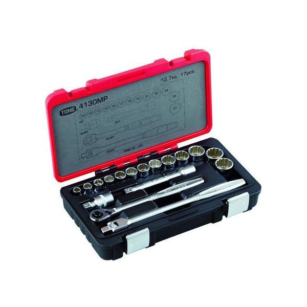 �y�����񂹁zTONE �\�P�b�g�����`�Z�b�g �����p12.7mm 4130MP �\�P�b�g �\�P�b�g�����` ��Ɨp�i �H��