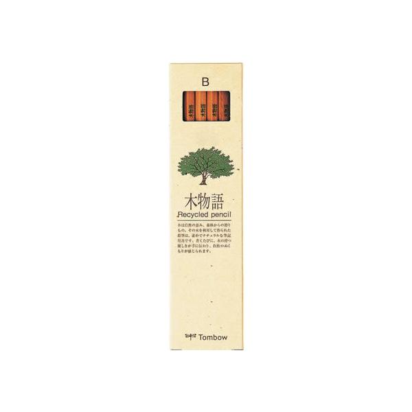トンボ鉛筆　エコ鉛筆木物語　Ｂ　ＬＡ−ＫＥＡＢ　１ダース（１２本）