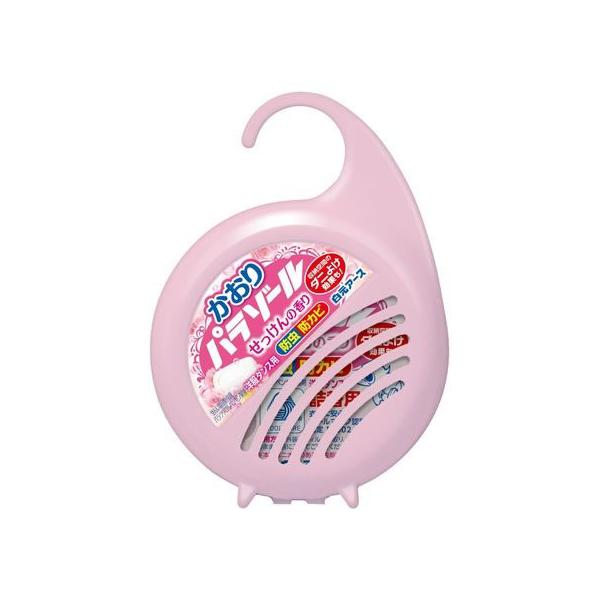 【商品説明】パラジクロルベンゼンの効果で害虫から大切な衣類をしっかり守る。洋服ダンス１本分。洋服ダンスのパイプに吊り下げるタイプの容器付き。収納空間のダニよけ効果付き。【仕様】●せっけんの香り●用途：洋服ダンス用●成分：パラジクロルベンゼン...