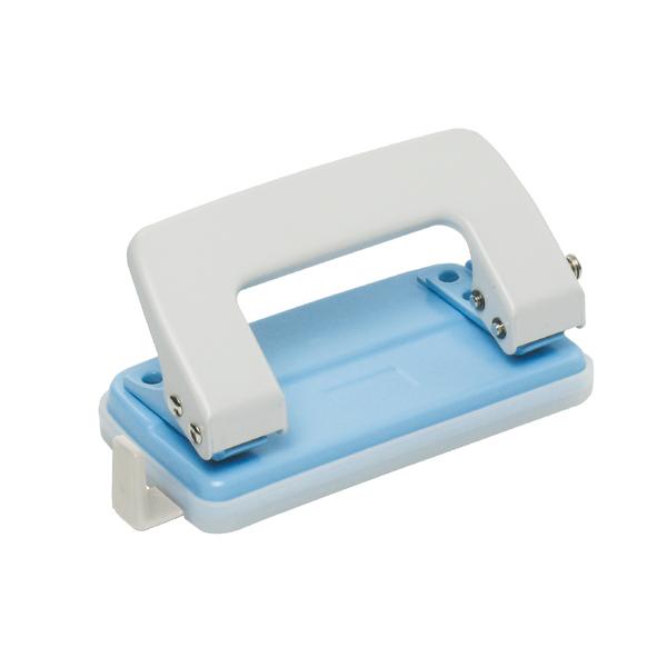 【仕様】●穴径６ｍｍ、２穴８０ｍｍピッチ●最大穴あけ枚数：コピー用紙約１０枚●穴奥行：１２ｍｍ●材質：本体／スチール、カバー／ポリエチレン●ゲージ付（Ａ４横まで対応）●ストッパー付●サイズ（幅×奥行×高さｍｍ）：１１８×５７×５５（ロック時...