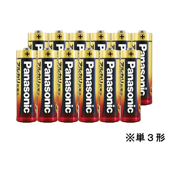 パナソニック/アルカリ乾電池 単3形 12本/LR6XJ/12SW :B09787