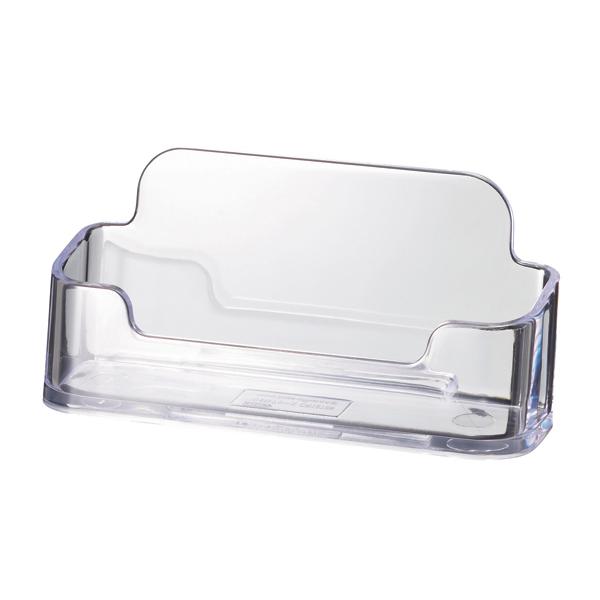 【仕様】●本体外寸サイズ：幅１０２×奥行４０×高さ４７ｍｍ●内寸有効サイズ：幅９４×奥行１５ｍｍ（名刺約８０枚分収納可）●材質：ポリスチレン●注文単位：１個●インジェクション一体成型で美しいデザイン　<ジェットプライス>