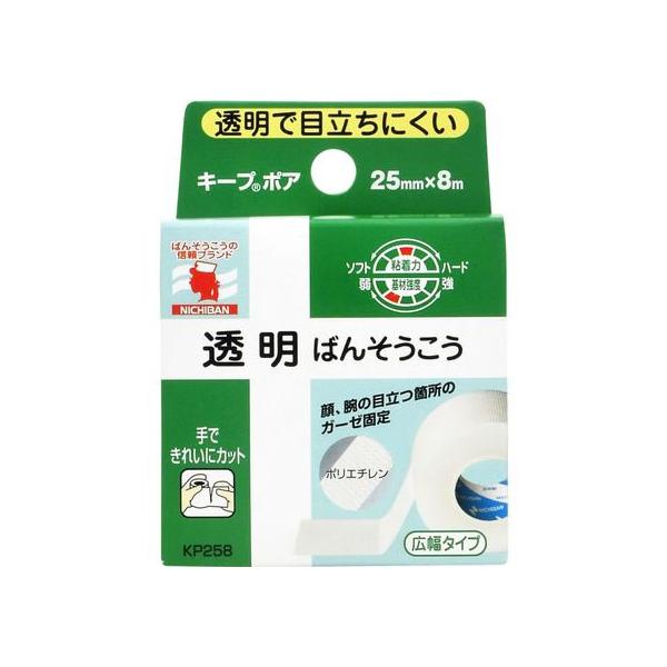 【商品説明】●ポリエチレンサージカルテープ●手切れ性が抜群。●透明タイプ。●貼って目立ちにくい。●耐水性、通気性が良好。【仕様】●注文単位：１巻●サイズ：２５ｍｍ×８ｍ　<ジェットプライス>