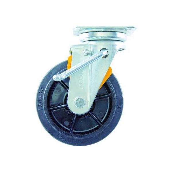 �y�����񂹁zTRUSCO �v���X���i�C�����z�C�[���S���L���X�^�[ ���� �E�u���[�L�T�C���v���[�g150�� TWRJB-150RSP �L���X�^�[ ➑� �@�\���� ����