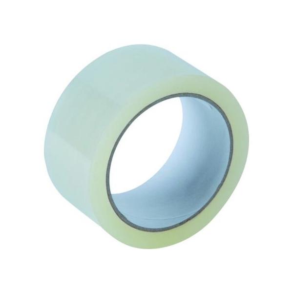 TRUSCO 静音透明梱包用OPPテープ 0.05mm×48mm×50m ４８ｍｍ ＯＰＰテープ 透明テープ 粘着テープ 梱包