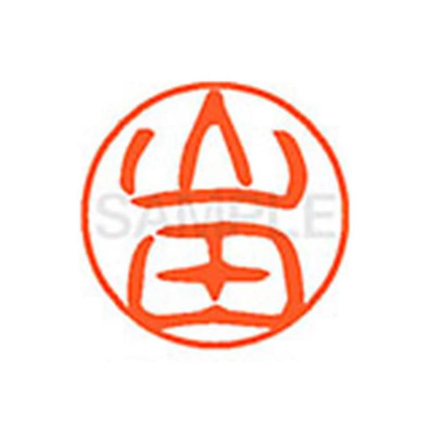 ⭐️山田印⭐️ ネーム9 メールオーダー式 創業100周年記念カラー 富士の晴