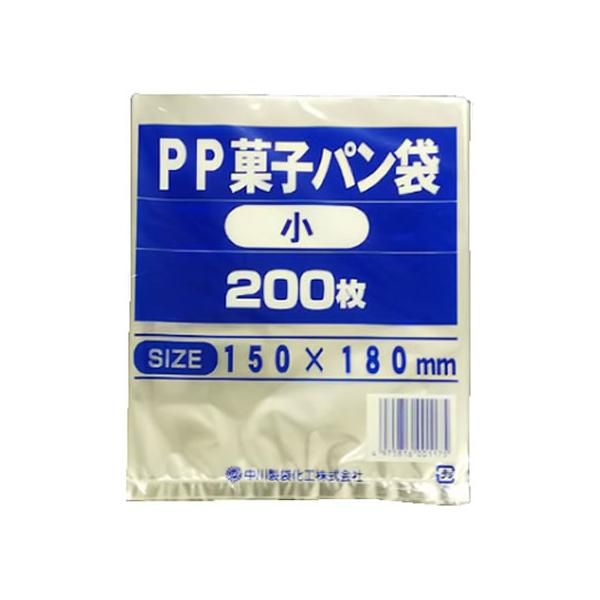 PP菓子パン袋　小　200枚×20 中川製袋化工 PP菓子パン袋 小 200枚 OPP袋 テープなし : JetPrice