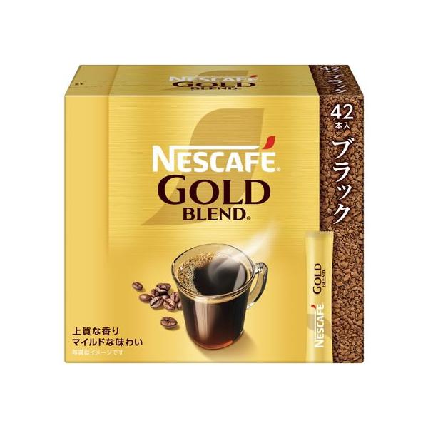 Nestle ネスレ ネスカフェ ゴールドブレンド スティック ブラック 42本