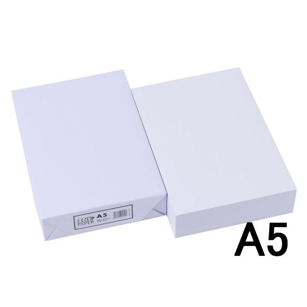 【仕様】●サイズ：Ａ５●坪量：６７ｇ／ｍ2（四六判換算：５７ｋｇ）●紙厚：９２μｍ●白色度：９３％●モノクロレーザー、モノクロコピー、モノクロインクジェット対応●注文単位：１冊（５００枚）　<ジェットプライス>　【JP_LPC】