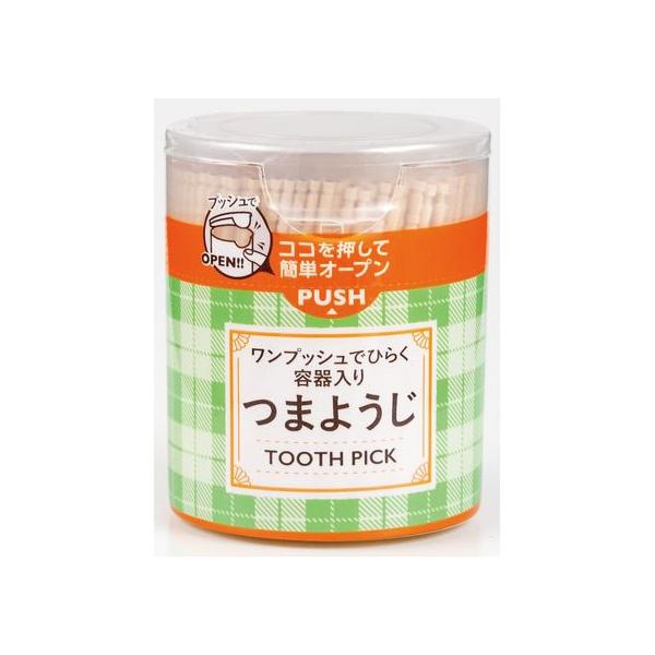 【商品説明】容器入り爪楊枝です。【仕様】●長さ：約６．５ｃｍ　●材質：樺材　<ジェットプライス>