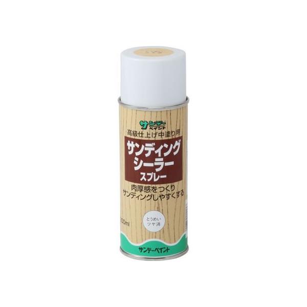 他サイト： 【お取り寄せ】サンデーペイント サンディングシーラースプレー とうめい 300mL #27151 塗装 養生 内装 土木 建築資材の商品画像