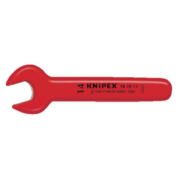 【お取り寄せ】KNIPEX 絶縁片口スパナ 5／8 9800-5 8