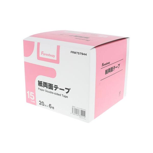 ʃe[v 15mm×20m 6 Forestway Ό󐫁EϋvɗDꂽ H ct wZ ۈ牀 ܂Ƃߔ u Ɩp ʗʃe[v ʃe[v