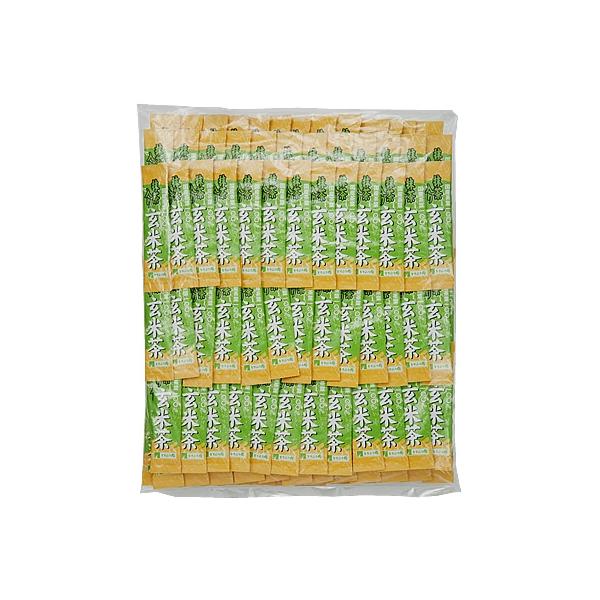 ますぶち園 インスタントティー(抹茶入り玄米茶)100本 粉末 スティック 玄米茶 お茶 飲料