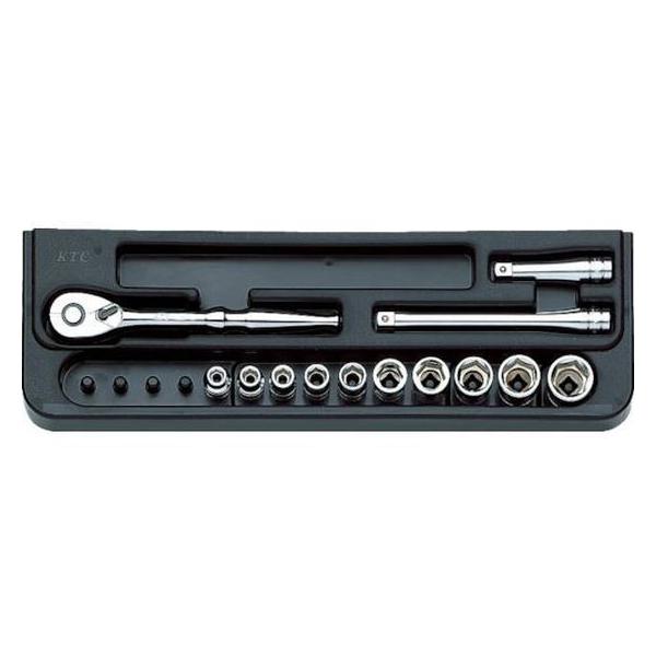 �y�����񂹁zKTC 6.3sq.�\�P�b�g�����`�Z�b�g[17�_] TB214 �\�P�b�g �\�P�b�g�����` ��Ɨp�i �H��