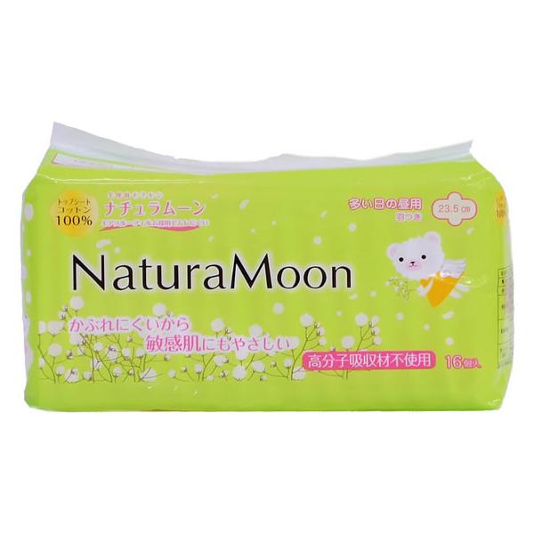 他サイト： G-Place ナチュラムーン 生理用品 多い日の昼用 羽つき 16個 ナプキン 生理の商品画像