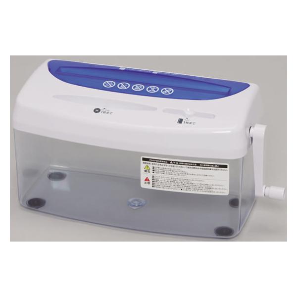 【商品説明】紙類はクロスカットでより細かく、ＣＤ／ＤＶＤは３分割、カードは４分割としっかり分割されるので個人情報保護のためにも安心です。電源不要ですので、気軽にどこでも使用できます。【仕様】●ゴミ箱容量：約３．２Ｌ（Ａ４コピー用紙　約１２枚...