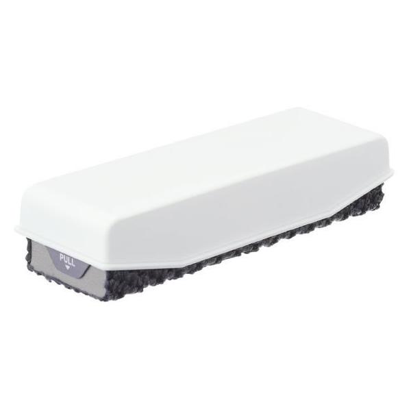 【商品説明】立体編みのマイクロファイバーが、汚れをしっかり除去してキープするので、板面のきれいな状態が長持ちします。　つめ替え時に手を汚さず交換できるタグ付き　マグネット付きなのでスチール製ボードに固定できすぐに使えます。また収納場所に困り...