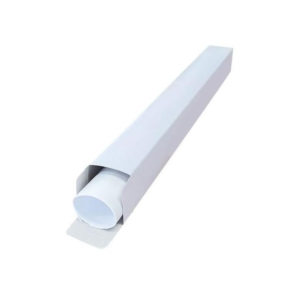 【商品説明】ポスター・チラシ・カレンダーなどの梱包にぴったりなコートボール素材のケースです。　厚みのあるコートボール紙を使用しているため、そのまま送り状を貼り付け発送が可能です。　簡単なワンタッチ底組みタイプです。　対象サイズはＢ２以下に対...