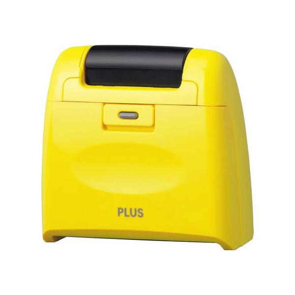 他サイト： プラス ローラーケシポン ワイド IS-510CM イエロー 38-134 ローラータイプ 個人情報保護スタンプ スタンプ ネーム印の商品画像