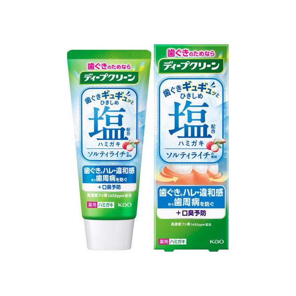 KAO ディープクリーン 薬用ハミガキ ひきしめ塩 95g