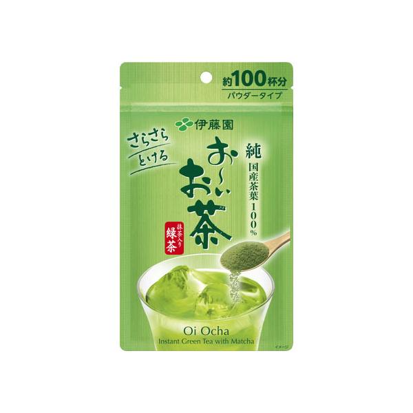 伊藤園（ITO EN） お〜いお茶 抹茶入りさらさら緑茶 80g 粉末