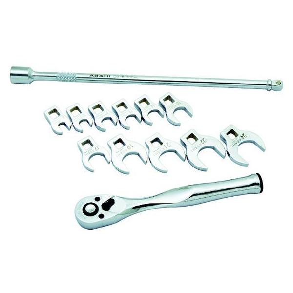 �y�����񂹁zASH ���{�E�F�C�u�N���[�t�[�g�����`�Z�b�g9.5(13pcs) VCS3131 �����` �X�p�i �v�[���[ ��Ɨp�i �H��