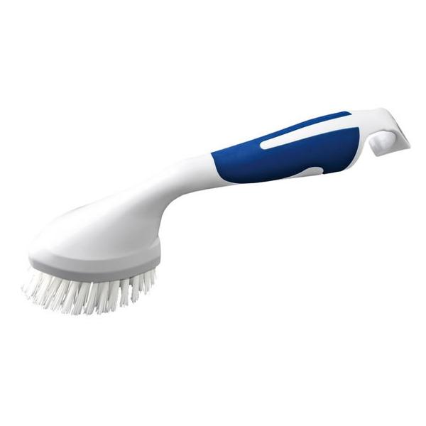 【お取り寄せ】日本クリンテック Clean Time ハンディバスブラシ 柄付き デッキブラシ ブラシ 掃除道具 清掃 清掃