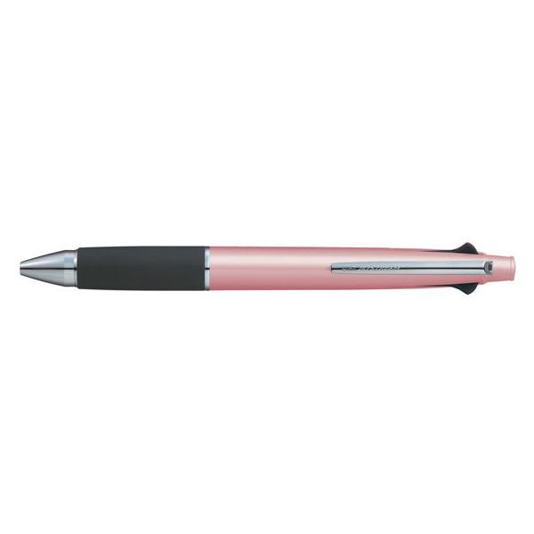 ジェットストリーム 4＆1多機能ペン [黒/赤/青/緑＋シャープペンシル] 0.5mm ライトピンク MSXE5-1000-05