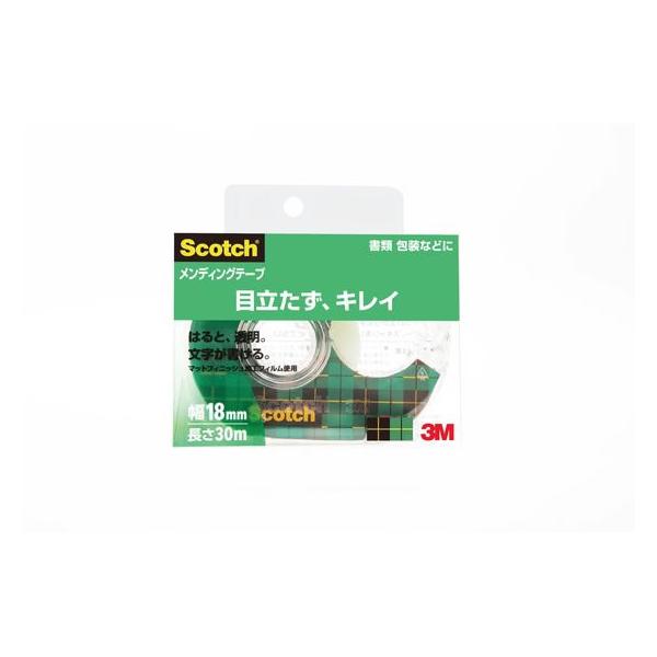 3M メンディングテープディスペンサー付 小巻 18mm*30m 810-1-18D