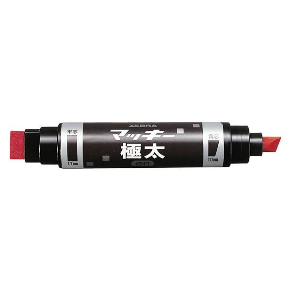 ZEBRA（ゼブラ） マッキー極太 赤 MC-EB-450-RT 赤 レッド系 油性ペン