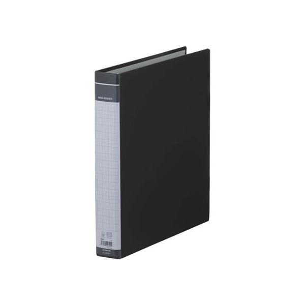 他サイト： キングジム リングバインダーBF A4タテ 黒 669BF-BK Ａ４ 多穴リングファイル 丸型 Ｄ型 リング式ファイルの商品画像