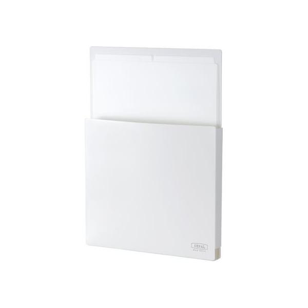 他サイト： セキセイ セパル マグラック A4 タテ ホワイト SEL-2821-70 小物入れ デスクトップ収納 デスク周り 文具の商品画像