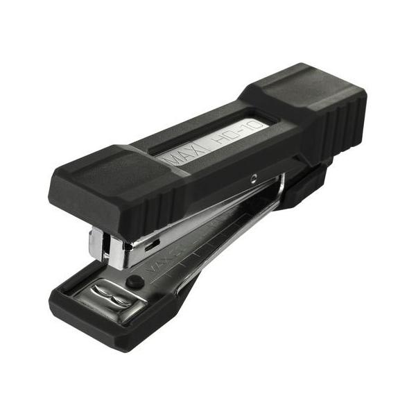 【商品説明】エラストマー製ソフトグリップ採用の本体ボディで握りやすい。ポスター張りなどに便利なタッキング対応モデル。【仕様】●本体サイズ：３９×２２×９４ｍｍ●質量：７０ｇ●カラー：チャコールグレー●とじ枚数：２０枚●メガネクリンチ●使用針...