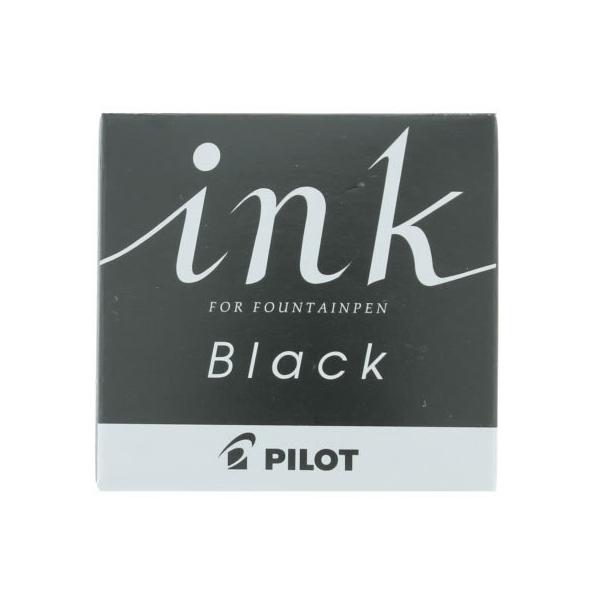 『Pilot INK』30㏄ 10個入 Black Ink 共箱 昭和レトロ PILOT ink black 30cc 瓶 昭和レトロ インクあり - メルカリ