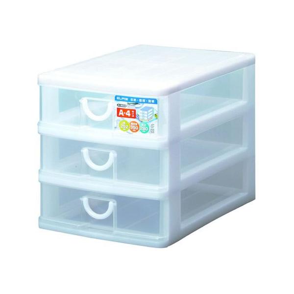 【商品説明】使いやすいＡ４用紙サイズ。シャツやタオルの収納にも。【仕様】●商品サイズ：２５．２×３５×２８ｈ（ｃｍ）●重量：１４４１ｇ●色：ホワイト●材質：ポリプロピレン　<ジェットプライス>