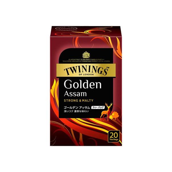 他サイト： 片岡物産 トワイニング ティーバッグ ゴールデン アッサム 20袋 ティーバッグ 紅茶 ココア 飲料の商品画像