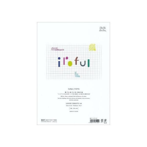 y񂹁zSAKAETP iroful [YV[g 75g 5mm A4 50 py[p[ m[g