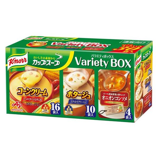 他サイト： 味の素 クノールカップスープ バラエティボックス30袋入り スープ インスタント レトルト 食品の商品画像