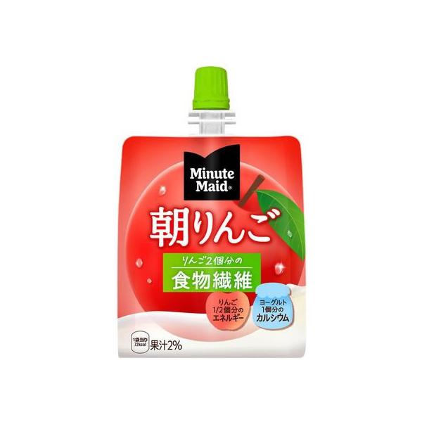 コカ・コーラ ミニッツメイド 朝リンゴ 180g バランス栄養食品 栄養