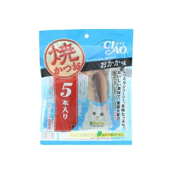 ペットフード 焼かつお おかか味 5P おやつ キャットフード