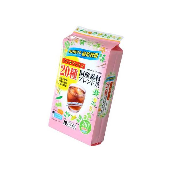 ますぶち園 ノンカフェイン20種国産素材ブレンド茶 36袋