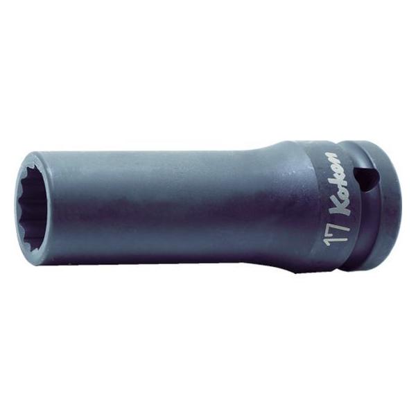 【お取り寄せ】コーケン インパクト12角ディープソケット 差込角12.7mm 対辺19mm 14305M-19 ソケット ソケットレンチ 作業用品 工具